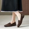 Hui Liya Celebridade da Internet Novo Retro Francês Versátil Mocassins Sapatos Baixos Sapatos Femininos T5593-2