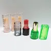 Nuevo Tubo Vacío para Labial Transparente con Forma de Diamante, Material de Empaque de Tubo para Labial de Gama Alta, Material de Empaque de Botella Vacía Cosmética