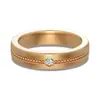 Anillos de Plata de Ley 925 Estilo Influencer de Moda para Hombres y Mujeres, Diseño Único Versátil Anillos Lisos de Plata para Pareja Regalo