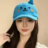 Gorra de Béisbol Linda y Genial de Dibujos Animados para Mujer, Moderna y Versátil, Hace que la Cara Parezca Más Pequeña, Adecuada para Cabezas Grandes, Sombrero de Sol para Exteriores con Protección Solar