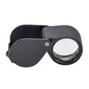 Lupa de Identificação Dobrável 10X18Mm Toda em Liga para Joias, Antiguidades e Cerâmica, Exportada para o Japão e Coreia do Sul