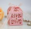 Festa de Feriado Casamento de Natal caixa de doces oca a laser chocolate branco veado árvore de Natal caixa de doces lote