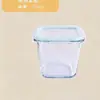 Recipiente de Conservación de Vidrio, Gran Capacidad, Portátil, Resistente a Altas Temperaturas, Multiusos, Caja de Conservación para Microondas con Tapa, Cubo para Sopa, Tazón para Sopa