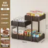 Estante de almacenamiento de escritorio, organizador de mesa de comedor, mesa de centro multicapa para snacks y té, organizador de frutas multicapa para encimera de sala de estar