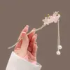 Nuevo pasador floral estilo chino para recogidos, nuevo modelo 2026, elegante pasador para Hanfu de mujer con un toque de alta gama