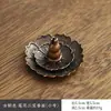 Nuevo Portalámparas de Calabaza para Incienso Accesorios para Quemadores de Incienso Varillas de Incienso Conos de Incienso Portalámparas Portalámparas de Loto Plato para Incienso Accesorios para el Hogar