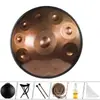 Tambor de Mão Tambor de Mão Handpan Tambor Etéreo Venda Quente Transfronteiriça 9/10/12 Tons Hand Disc Instrumento Musical Profissional Hand Disc