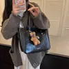 Bolso Tote Textura Retro Mujer 2026 Nuevo Gran Capacidad Bolso de Hombro para Viajes Cotidianos Bolso de Mano Casual Moda de Alta Gama