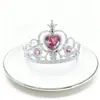 Nuevos Accesorios para el Cabello de Corona para Niñas, la Misma Diadema Congelada, Tiara de la Princesa Elsa, Diadema de Dibujos Animados para Niñas
