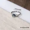 Anillo de Cristal de Luna de Piedra Caliza Elástico, Joyería Vintage Sencilla para el Trabajo para Hombres y Mujeres, Accesorio Versátil para el Día a Día