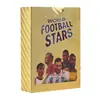 Amazon caliente mundial Estrellas del Fútbol Copa del Mundo Estrella de fútbol americano y europeo tarjeta de lámina de oro