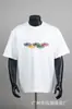 2026 Verão Unissex Cort Alcatraz Caimento Solto Camiseta Manga Curta Masculina Logo Carta Camiseta Jovem Casual Manga Curta