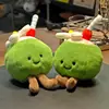 Em Estoque 4 polegadas [Série Frutas e Legumes] 10cm Boneco de Pelúcia Máquina de Bonecas Celebridade da Internet Original Criativo