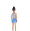 Traje de baño para niños, nuevo y dulce traje de baño de aguas termales, traje de baño para niños con falda dividida, traje de baño para nadar