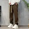 Pantalones Casuales Versátiles Sueltos Cómodos Simples de Alta Gama con Sentido de Diseño Lujo Ligero Modernos a la Moda Elegantes Traviesos para Hombre