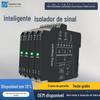 Isolador de sinal um em dois para fora 4-20mA/0-10V DC corrente tensão isolador de sinal analógico