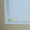 Acessórios populares transfronteiriços de resina em formato de coração transparente com dobra de macaron Acessórios para cabelo e sapatos de menina com cola cremosa para DIY
