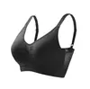 Correas de Hombro Ajustables Ropa Interior Transpirable Tallas Grandes Sin Varillas Seamless Malla Hueca Fino Sujetador Deportivo de Yoga