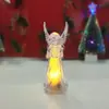 Transfronteiriço Novo Cor Quente Colorido Luminoso Anjinho Acrílico Cristal Anjo Enfeites Anjo de Natal Luz Noturna de Anjo