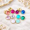 Suministro en Stock de Botones para Camisa, Decoraciones para Suéteres, Botones de Pedrería Acrílica, Accesorios Metálicos para Camisas y Cardigans de Punto