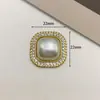 Acessórios de joias de liga de diamante e pérola de temperamento sapatos e roupas de alta qualidade acessórios de bolsa estilo pequeno perfumado flor de sapato fivela de sapato material