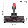 Adecuado para Aspiradora Dyson Cepillo Eléctrico para Suelo Cepillo Rodillo de Terciopelo Suave Cepillo para Suelo V7V8V10V11 Cabezal de Succión Cabezal de Cepillo Accesorios