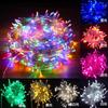 Luces de Cadena LED Cielo Estrellado Cadena de Luces Arreglo de Atmósfera Luces de Colores Caja de Batería USB Cadena de Luces LED Decoración Festiva Luces Estrellas