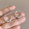 Pendientes de Verano 2025 Nuevos Pendientes Explosivos para Mujer Coloridos Exagerados con Borlas de Cuentas Pendientes de Flor de Cristal