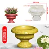 Molde para Vaso de Flores, Molde de Cimento, Vaso de Flores de Silicone, Argamassa de Pátio, Planta em Vaso, Novo Concreto Caseiro Pequeno Bonsai