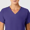 Nuevo traje de quirófano de manga corta para médicos y enfermeras, traje de quirófano unisex con cuello en V para quirófanos y clínicas dentales