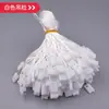 Corda para Etiqueta de Roupa, Corda de Poliéster para Inserção Única de Bolsa, Corda Quadrada Branca para Pendurar, Corda Universal para Pendurar, Em Estoque