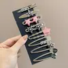 Grampo de Cabelo Seamless Dopamine para Mulheres, Presilha Lateral de Alto Padrão para Franja, Grampo para Franja, Presilha BB, Piranha, Presilha Bico de Pato, Acessório de Cabelo