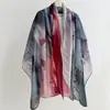 Novo Lenço Longo Shawl de Viagem Quente de Vendas Transfronteiriças de Verão, Lenço de Pescoço Estampado Versátil da Moda, Lenço de Cabeça, Lenço de Seda Atacado