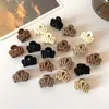 Mini pinza para el pelo de tono marrón transfronteriza, pinza pequeña de princesa para el pelo, pinza para flequillo, accesorio para el pelo, pasador