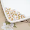 Accesorios para Colgar Perlas de Cobre DIY Colgante de Perla Redonda en Forma de Gota de Alta Imitación Accesorios para Joyería DIY de Ropa y Pulseras