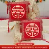 Almohada de Boda Dopamina con Palabras Felices, Cama de Dormitorio, Cojín para Sofá de Sala de Estar, Par de Decoración para Habitación de Boda, Regalo de Boda