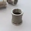 Em Estoque Aço Inoxidável Passante 1/2 Polegada Dupla Rosca Interna Conexão para Conectores de Tubos Hidráulicos 20 Dentes