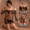 Ropa interior sexy insinuante coqueta pijamas sexys tentación transparente talla grande traje de pasión emocional extrema una generación de cabello