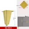 Soporte de pata para mueble de baño Pies metálicos Patas para mueble de TV Patas de soporte para lavabo Patas para mueble tocador Patas para mesa de café Aleación de aluminio