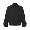 Ru Meng Marca Americana de Moda para Exteriores Chaqueta Patchwork con Diseño Deconstruido para Hombre Otoño Silueta Oversize Ropa Exterior Versátil Casual