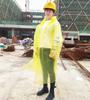 Impermeable Desechable para Obra de Construcción Engrosado Impermeable Ingeniería Unisex para Adultos Ropa de Abrigo Portátil Eva Largo Impermeable