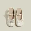 Sandalias de Verano para Mujer sin Cierre con Aumento Oculto de Altura, Nuevo Estilo 2026, Diseño Hueco Tejido, Adecuadas para Mujeres Bajitas