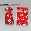 Bolsa de dulces navideños bolsa de regalo para envolver 50 cordón de cinta bolsa de manzana orejas de conejo bolsillo corsé punto