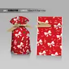 Procesamiento de Fábrica Personalizado Bolsa de Dulces Navideños Empaque Cinta Bolsa con Cordón Orejas de Conejo Bolsillo Corsé Soporte Personalización Ligera