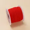 Multicolor No. 73 Hilo de Jade de 0.6 mm de Grosor, Tejido DIY Hecho a Mano Pulsera de Hilo Rojo Collar Alambre para Perlas Accesorios de Joyería