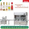 Tipo de rastreamento multi-cabeça máquina de enchimento de líquidos conjunto máquina de rotulagem máquina de enchimento de vinho de arroz linha de produção de shochu Personalização da máquina de enchimento de licor