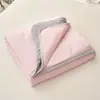 Colcha de verano doble cara clase A, colcha de aire acondicionado grado madre y bebé, manta fina de verano, lavable a máquina, núcleo de colcha enfriador para una persona, colcha de regalo