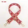 Correa de Hombro para Bolso Lanyard Accesorios Correa para Bolso de Mujer Correa Ancha para el Hombro Lona Jacquard Colorido Correa para Mochila Cruzada