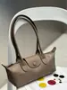 Bolso Baguette de Piel de Vaca de Primera Capa para Mujer, Bolso de Mano Sencillo para el Trabajo, Bolso Cruzado al Hombro, Bolso Almohada, Bolso Almohada con Borde