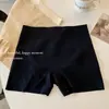 2026 Nova Roupa Íntima Sem Costura de Cintura Alta com Controle da Barriga e Levanta Bumbum para Mulheres, Forro 100% Algodão, Calça de Segurança Anti-Exposição Duas em Uma para Senhoras, Verão